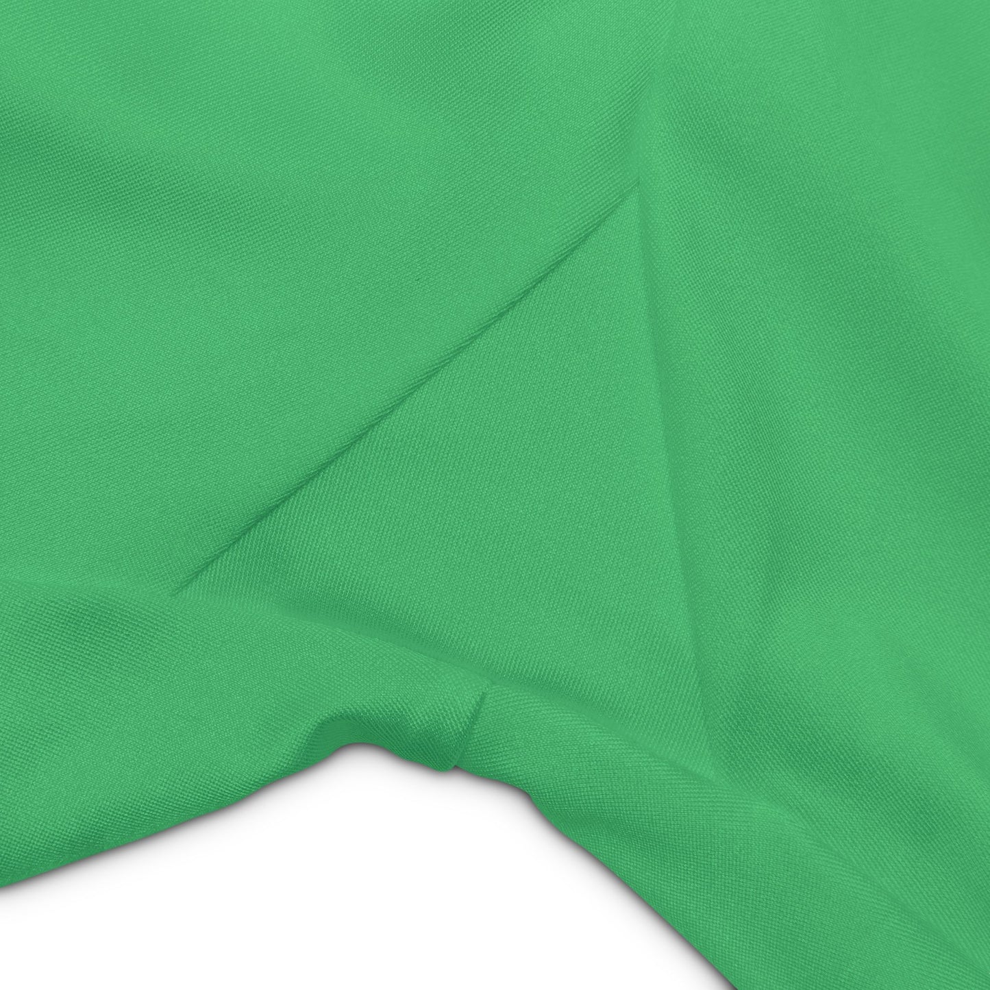 Emerald Green Women's Workout Shorts — Solid Green High-Waist Biker Shorts