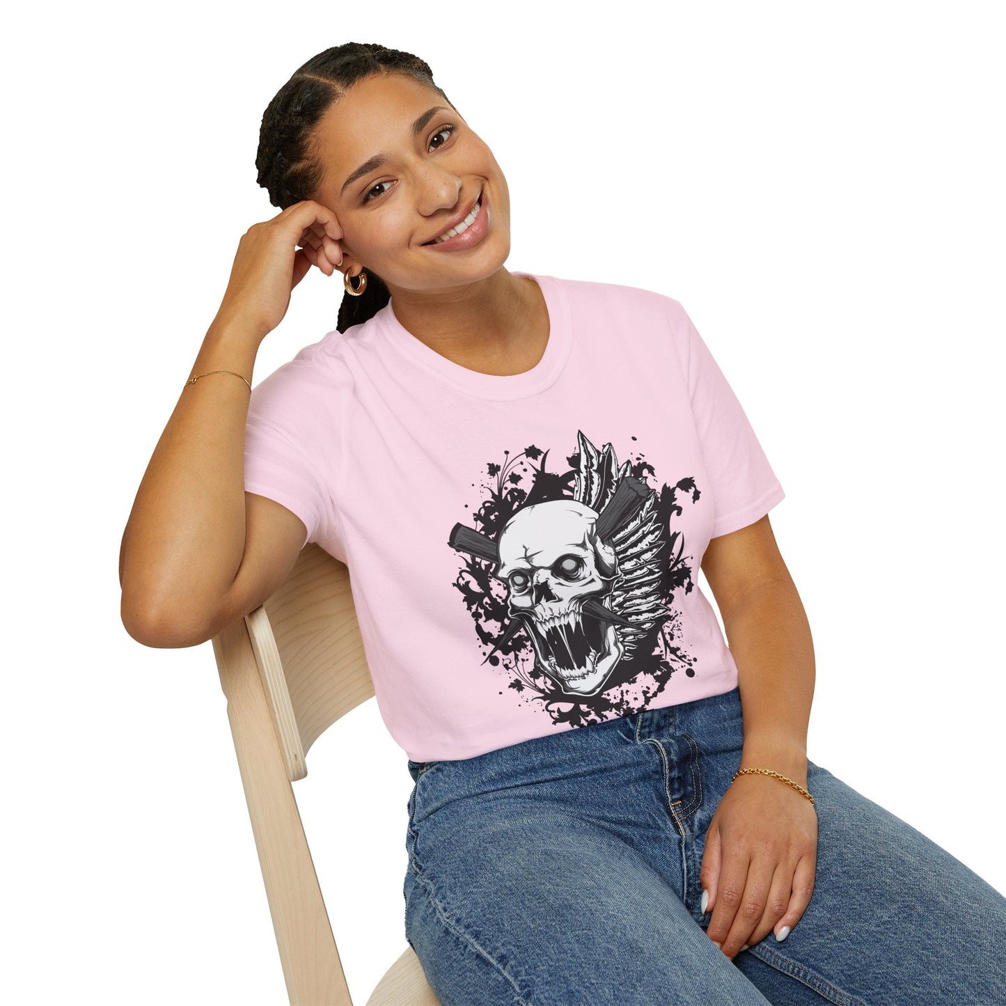 Art Design Graphic Tee Shirt Unisex Softstyle Gildan 64000 100 Percent Ring Spun Cotton