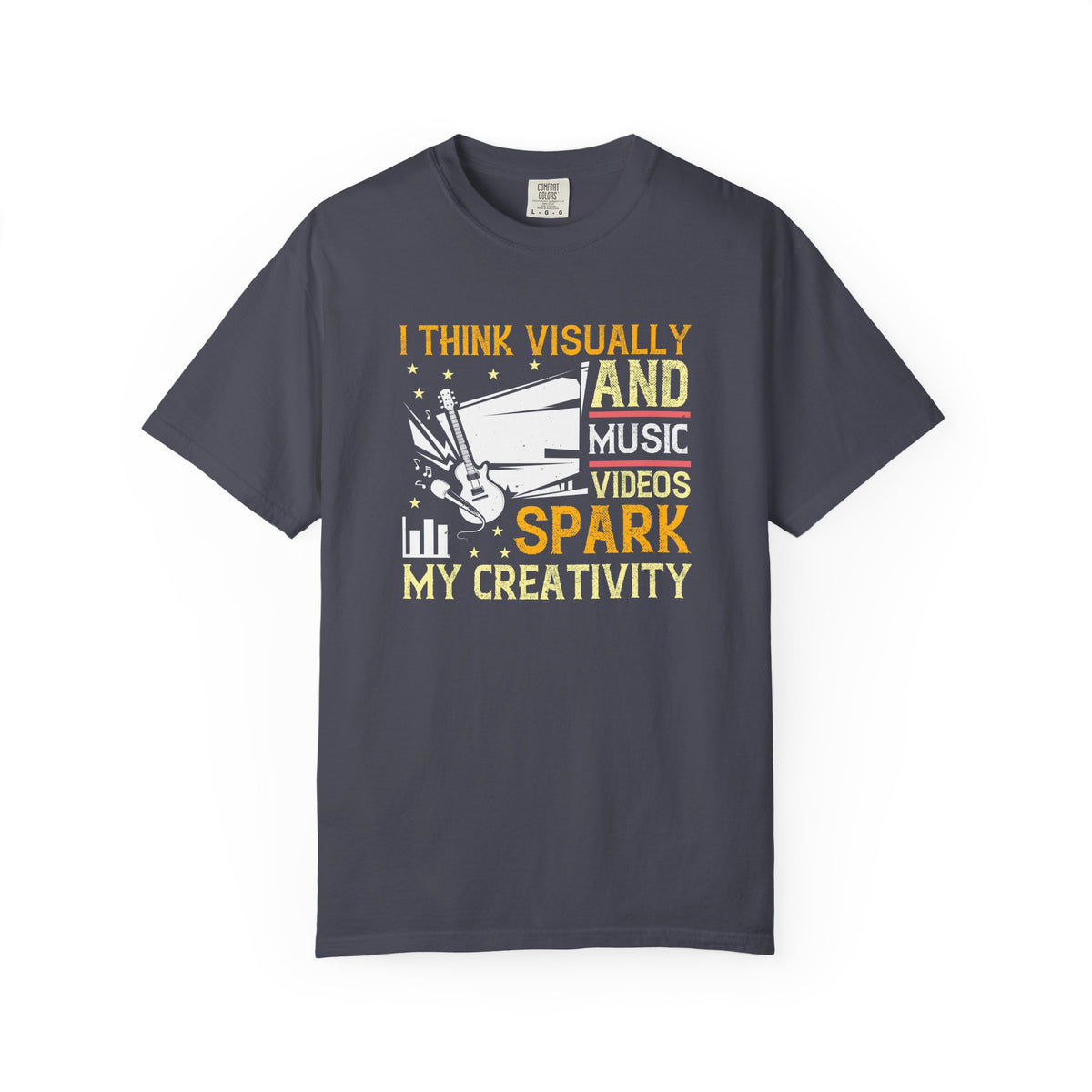 Music Graphic Unisex Heavy Cotton Art Designed T-Shirt m14