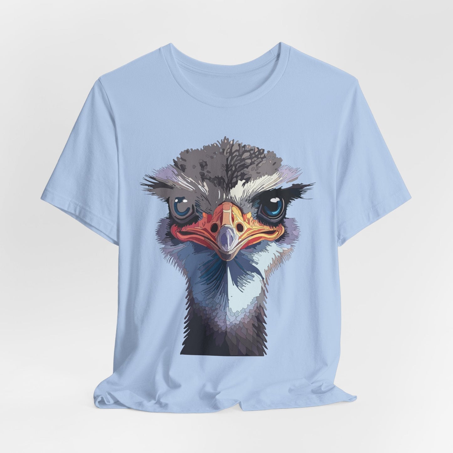 Unisex Animal Tee Shirt With Art Design Wild Animals Shirt Gildan Softstyle 64000