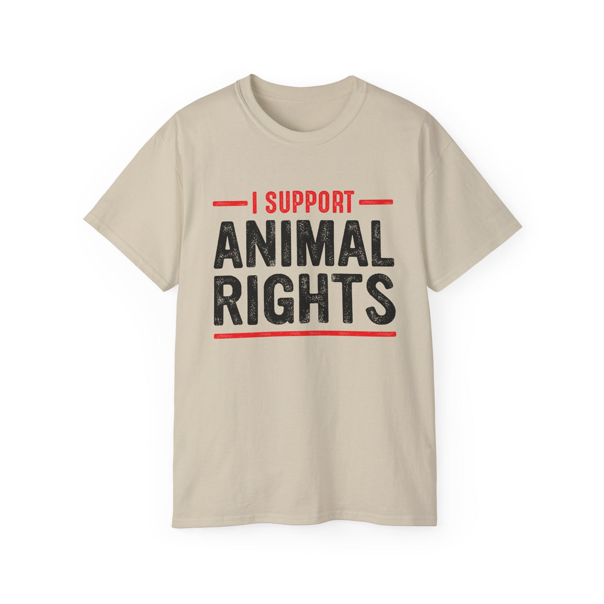 I Support Animal Rights Tee | Animal Rights Advocacy Shirt