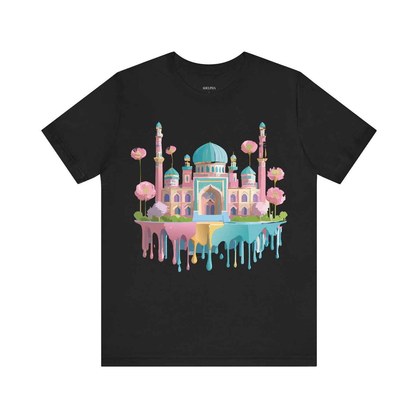 Adelpha Unisex Graphic Tee Vintage Inspired Artwork Tashkent Tourist Shirt Travel Style