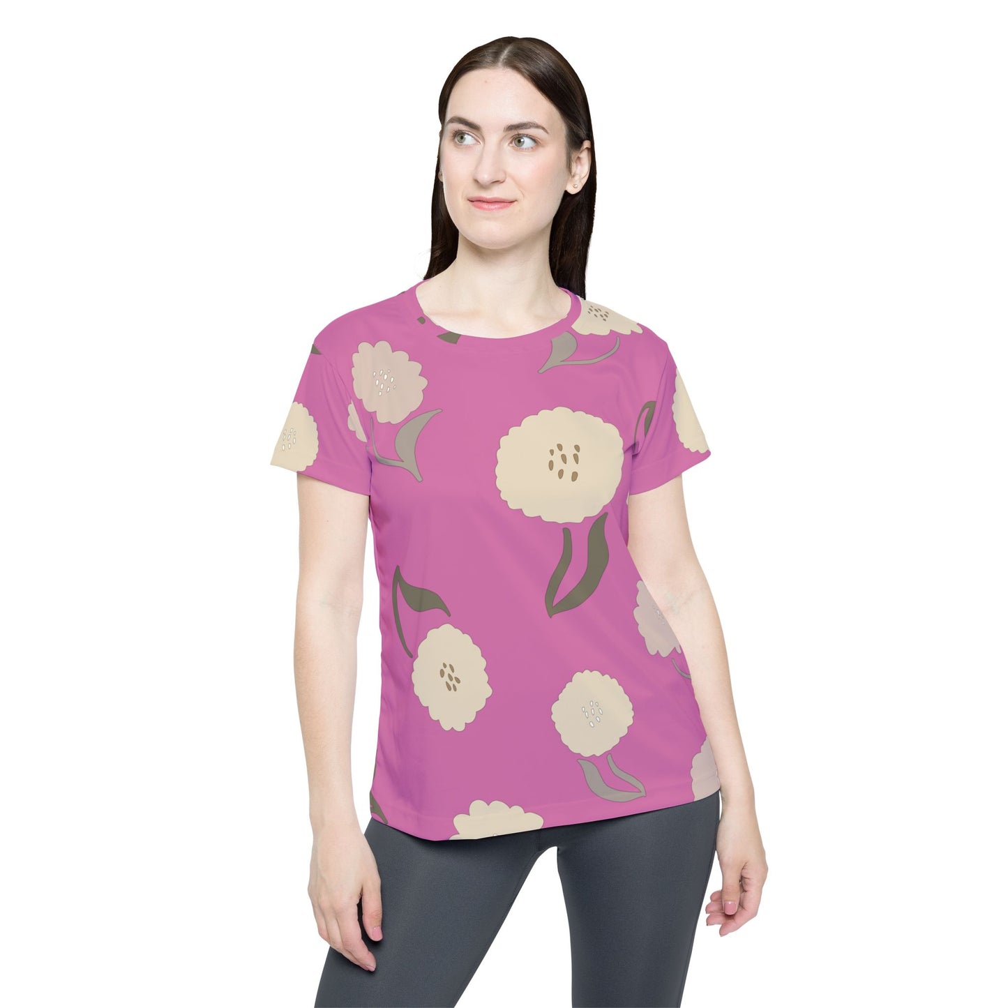 Floral Print Shirt, Shirt with Flowers