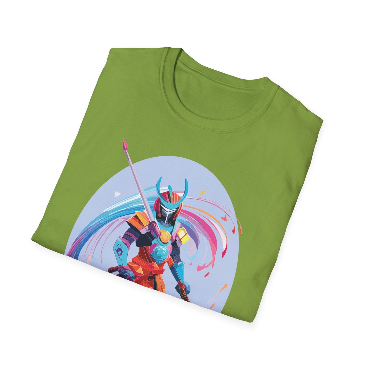 Samurai Shirt Unisex Gildan Softstyle Tee 100 Percent Ring Spun Cotton Samurai Design