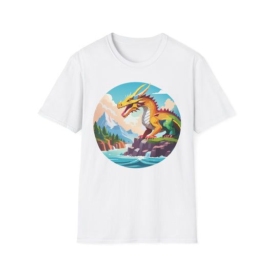 Dragon Graphic Tee Gildan Unisex 100 Cotton Tee Shirt with Animals Design h12