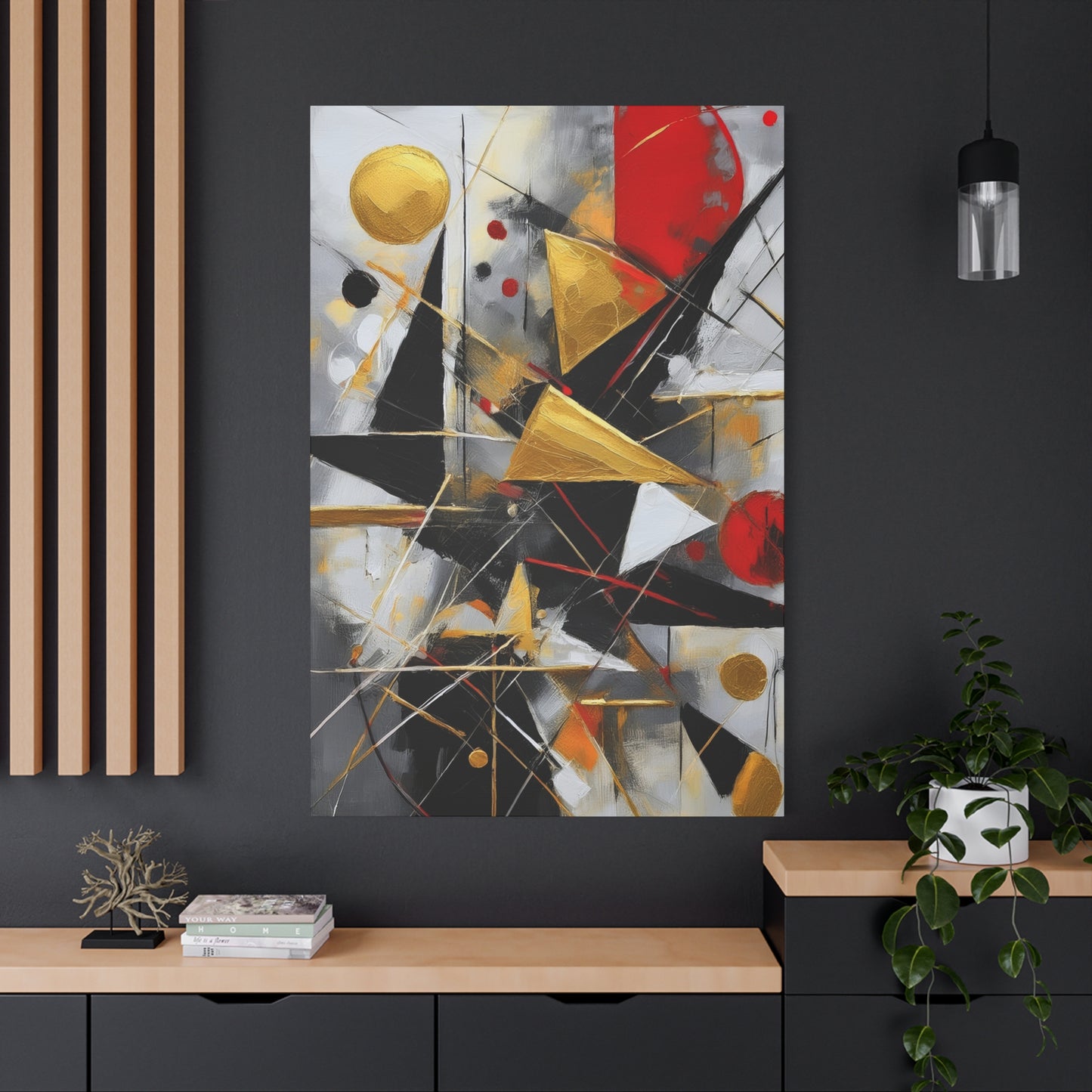 Abstract Oil Painting Print Canvas 20x24,20x30,24x30 24x32,24x36,30x40 32x48,36x48,40x60 Pine-Wood Inner Frame ABS-187