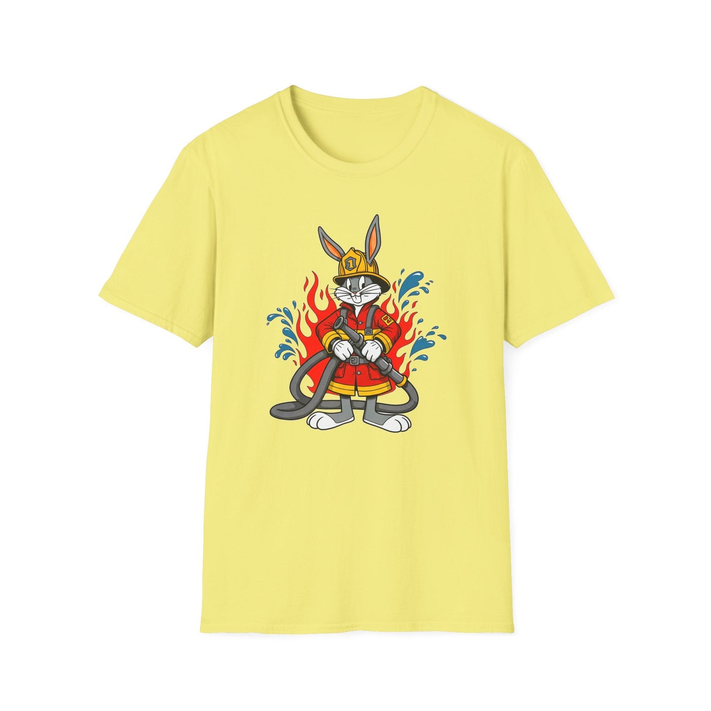 Bugs Bunny T Shirt Unisex Cartoon Tee Softstyle 64000 Cotton Graphic Tee For Fans