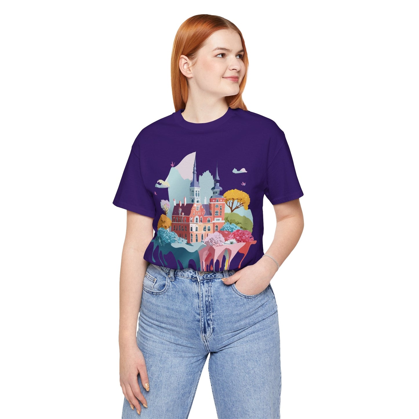 Germany Tourist Shirt Graphic Tee Unisex Vintage Inspired Design Adelpha Short Sleeve