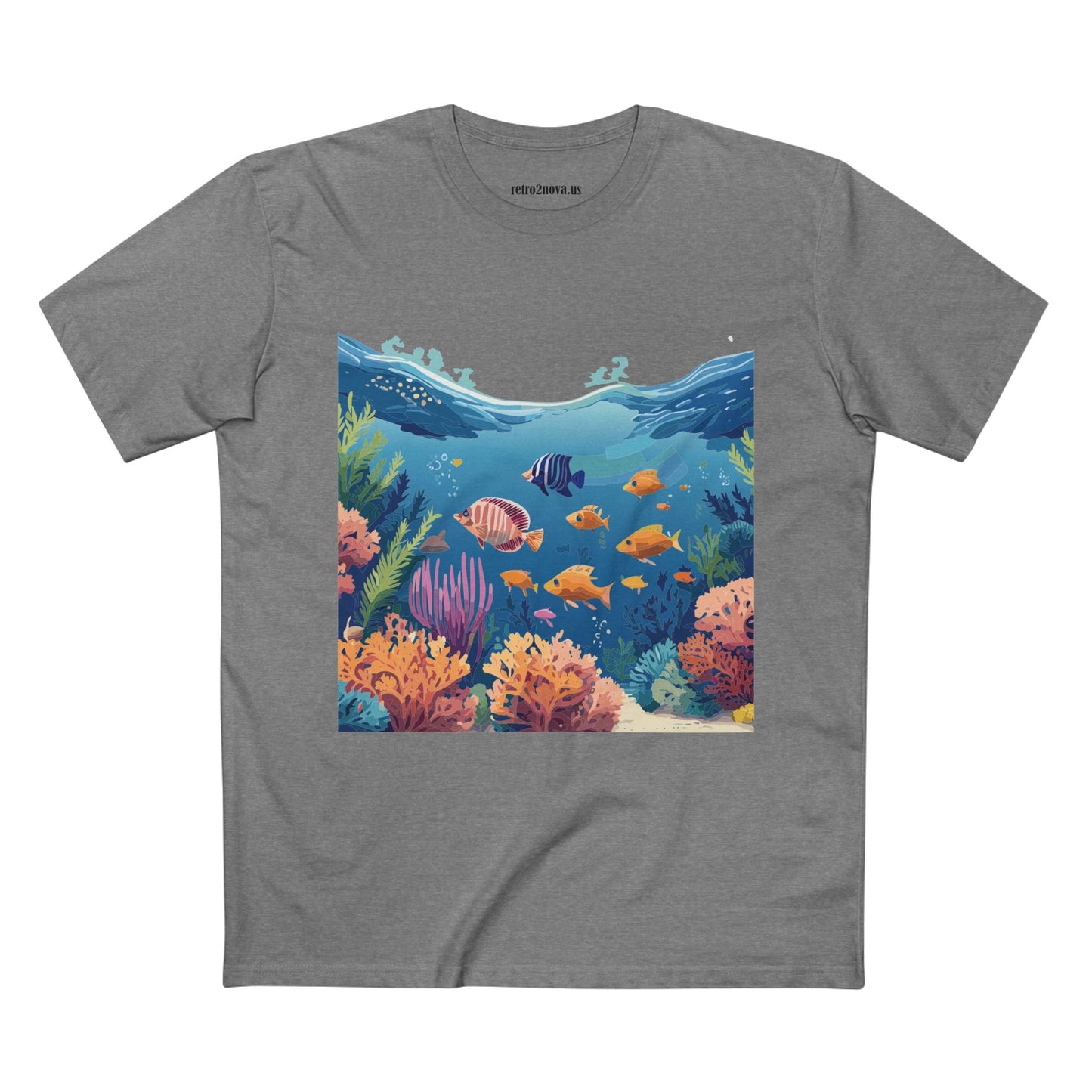 Ocean Shirt Ocean Pacific Unisex Premium Cotton Tee Featuring Original Art Design Retro2Nova