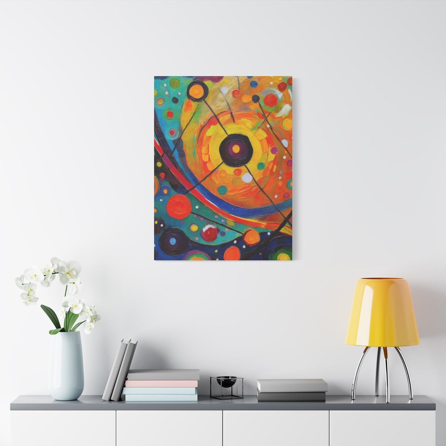 Abstract Oil Painting Print Canvas 20x24,20x30,24x30 24x32,24x36,30x40 32x48,36x48,40x60 Pine-Wood Inner Frame ABS-133