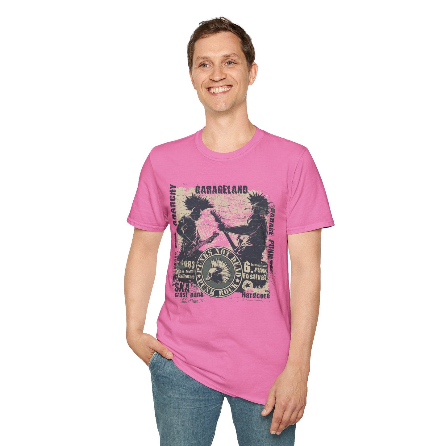 Gildan 64000 Unisex Softstyle Art Graphic T Shirt With Graphic Design Tee For Everyday Comfort