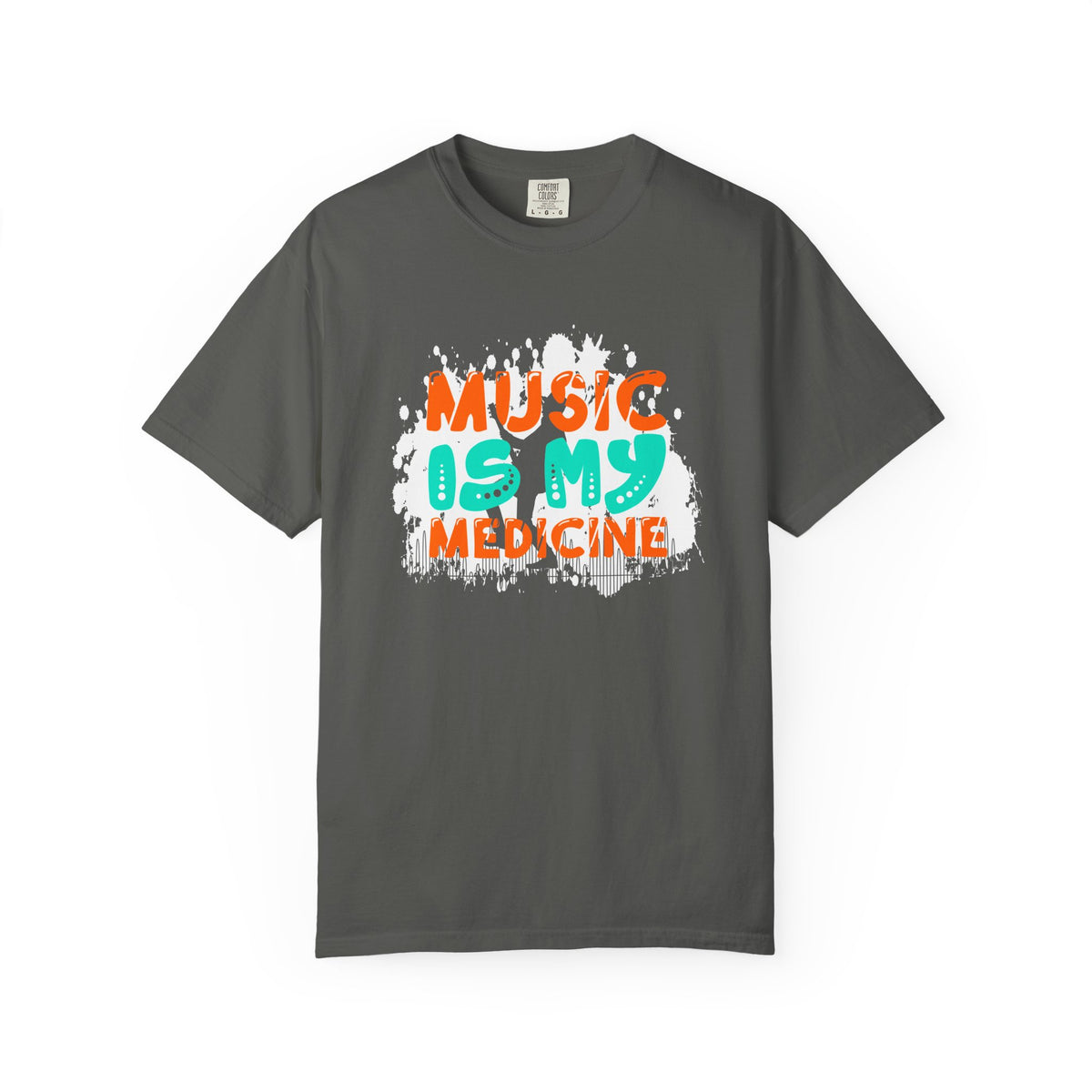Music Is My Medicine T-shirt Music Lover Graphic Band Unisex Cotton Tee 068