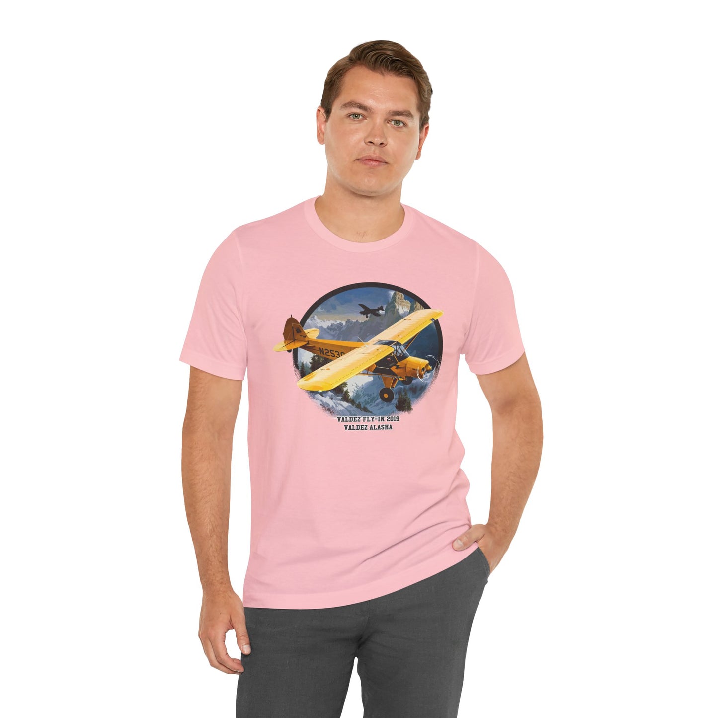 Retro Plane Graphic Design Tee, Plane Shirt, Vintage Tees, Art Design T-Shirt, Graphic Tee, Retro Art Shirts