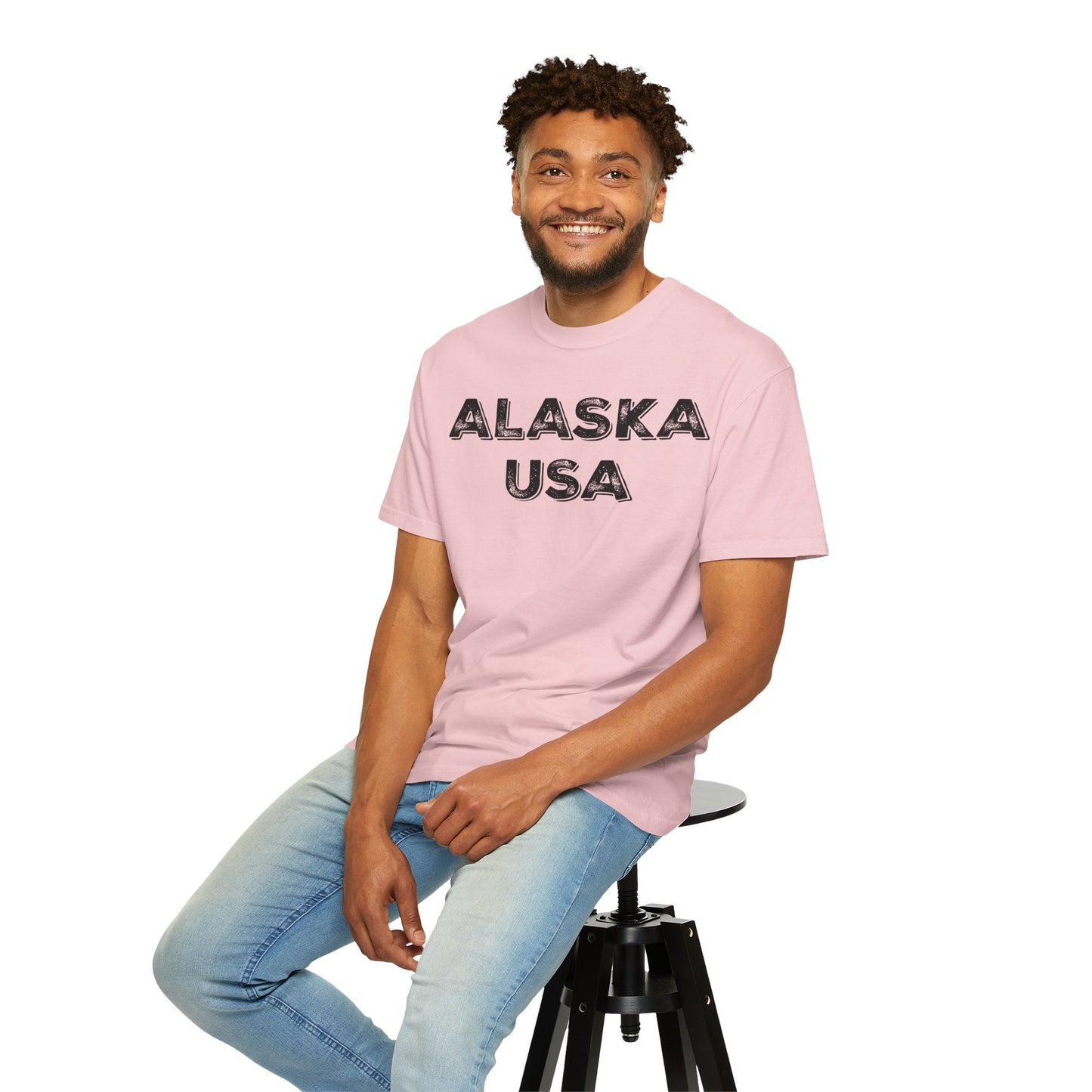 Alaska USA Graphic Unisex 100 Cotton T-Shirt c3
