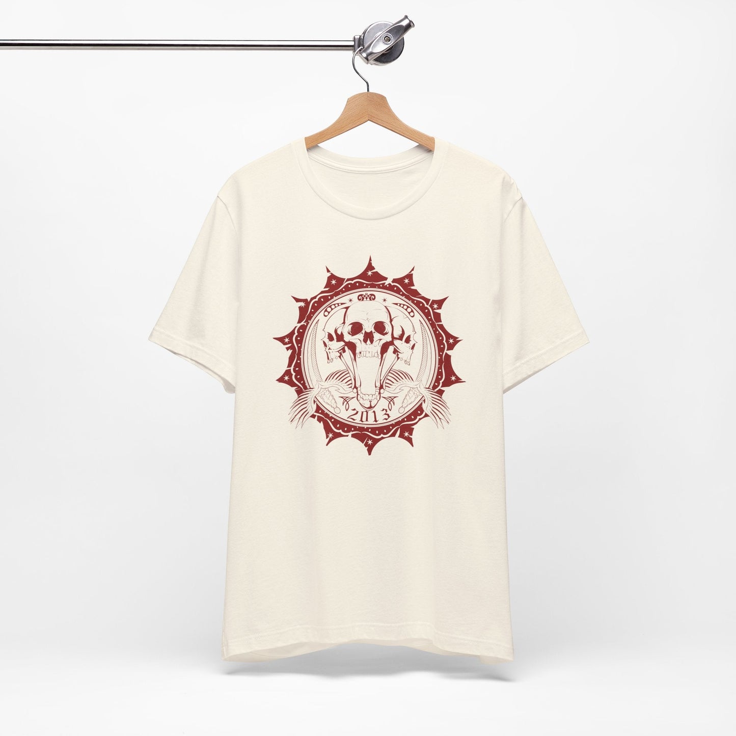 Skull Elephant Mandala Tee Boho Skull Graphic Shirt Art-51