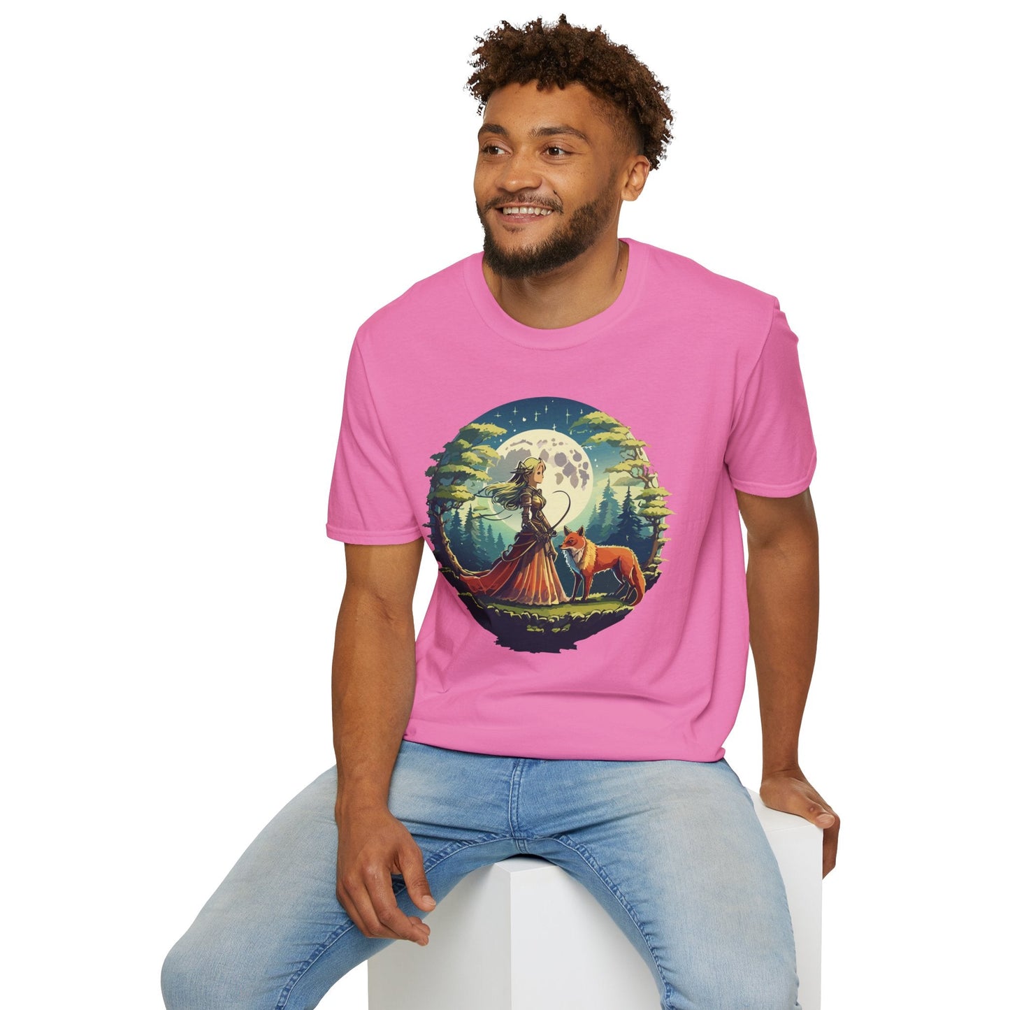 Womens Graphic T Shirt Art Design Tee Softstyle 64000 Gildan Unisex Cotton Comfort Tee