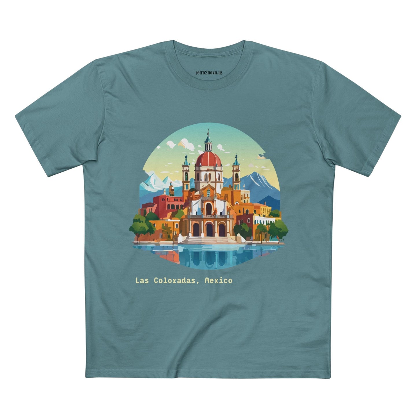 Mexico Travel Shirt Unisex Premium Cotton Tee With Original Art Design Retro2Nova