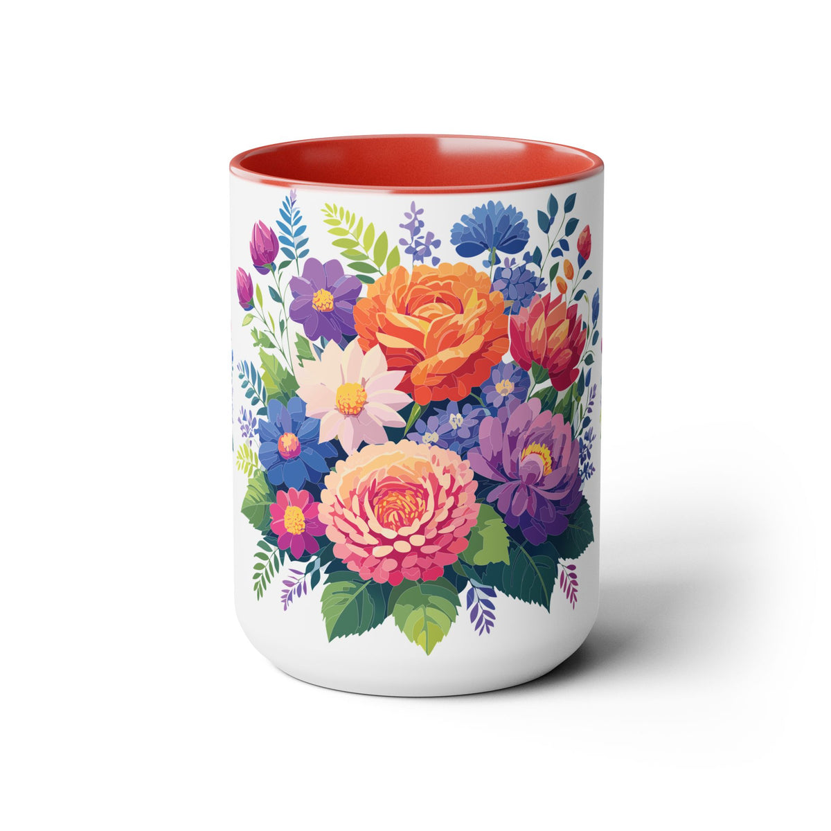 Floral Mug, Floral Cup