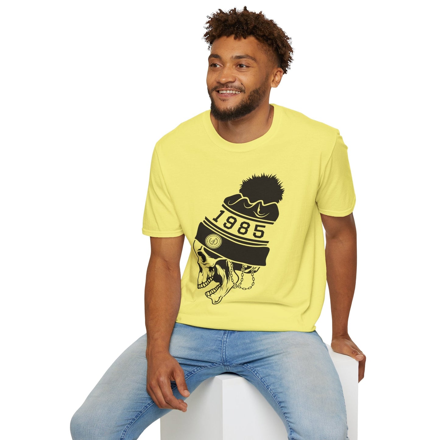 Cartoon Animation T Shirt Unisex Gildan Softstyle 64000 Tee With Art Design Funny Graphic
