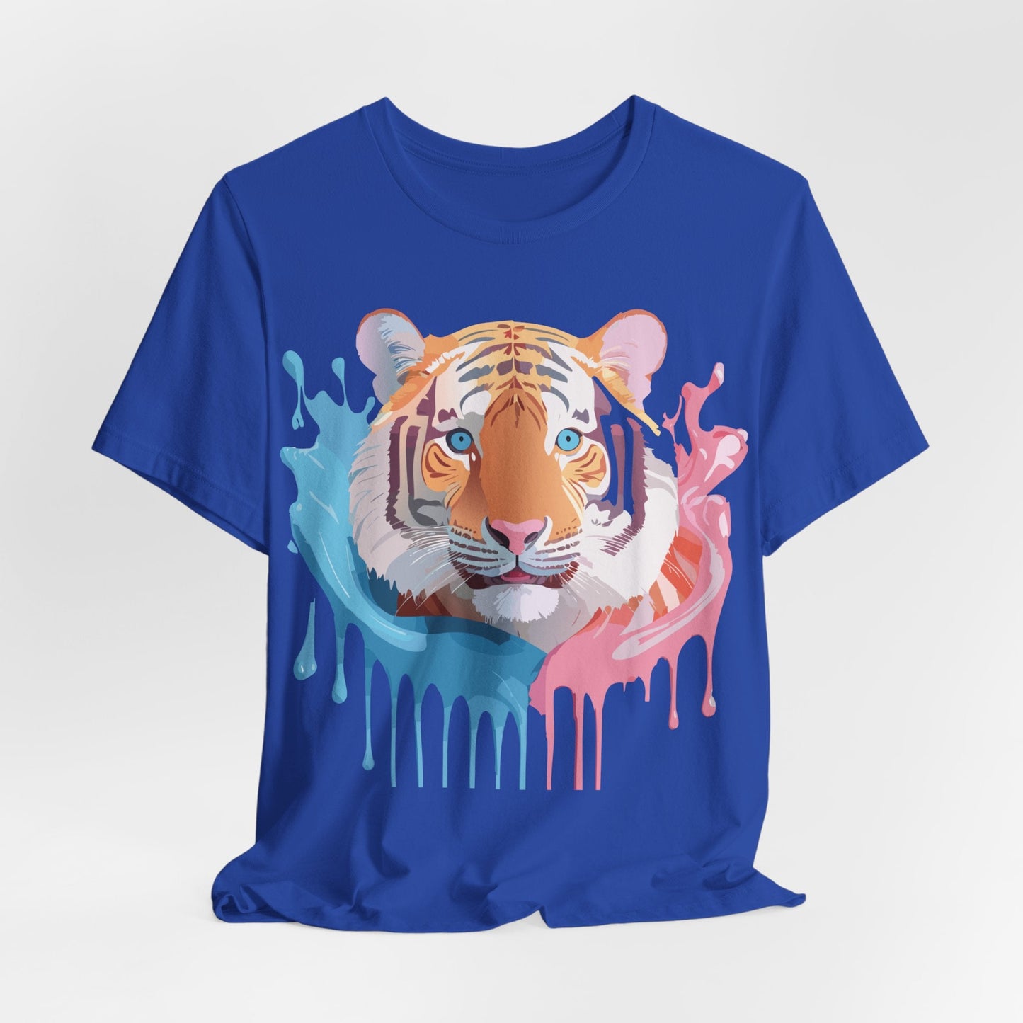 Adelpha Tiger Graphic Tee Premium Unisex Jersey Short Sleeve With Vintage Artwork