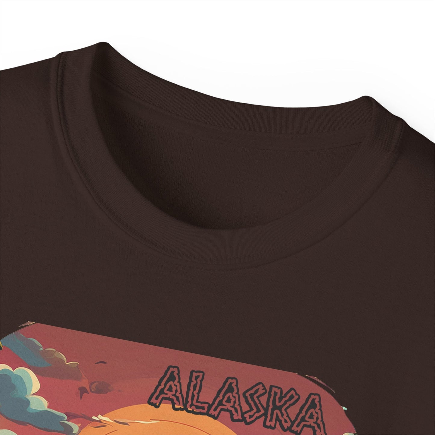 Alaska Graphic Unisex Cotton T‑Shirt 3