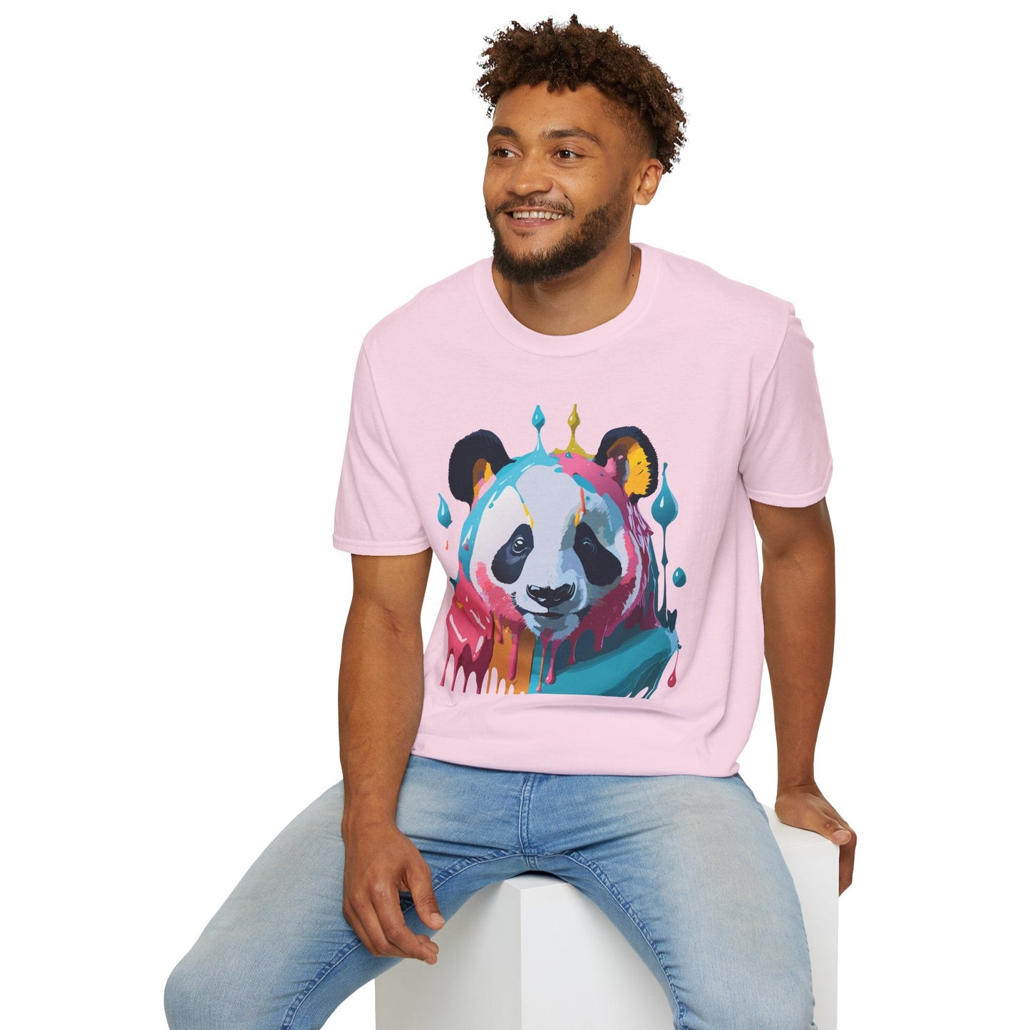 Panda Shirt Unisex T Shirt Panda Lover Gift Gildan Softstyle Tee 100 Percent Cotton