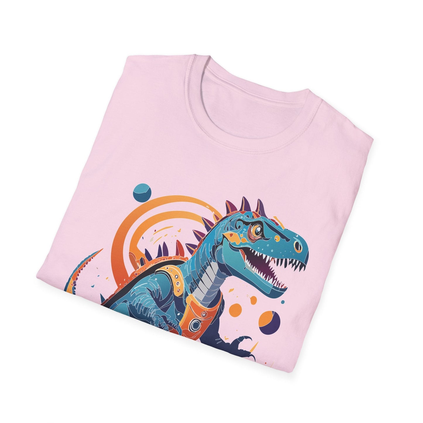 Alien Graphic Unisex Cotton Softstyle UFO Artwork Tee 12