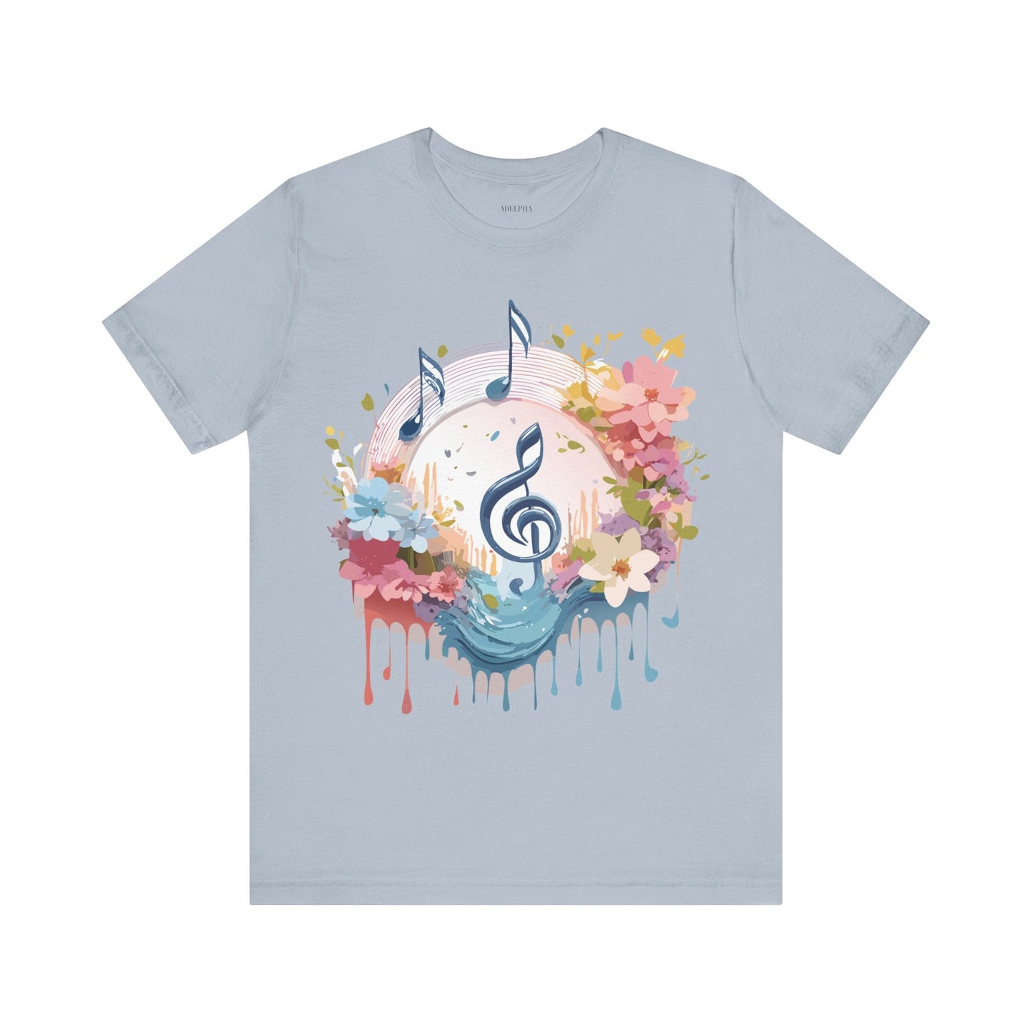 Adelpha Graphic T Shirt Unisex Music T Shirt With Vintage Artwork Premium Jersey Short Sleeve