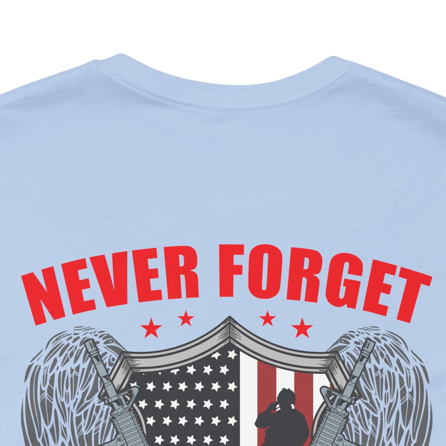Army Veteran Patriotic Graphic Design Unisex Cotton T-Shirt v39