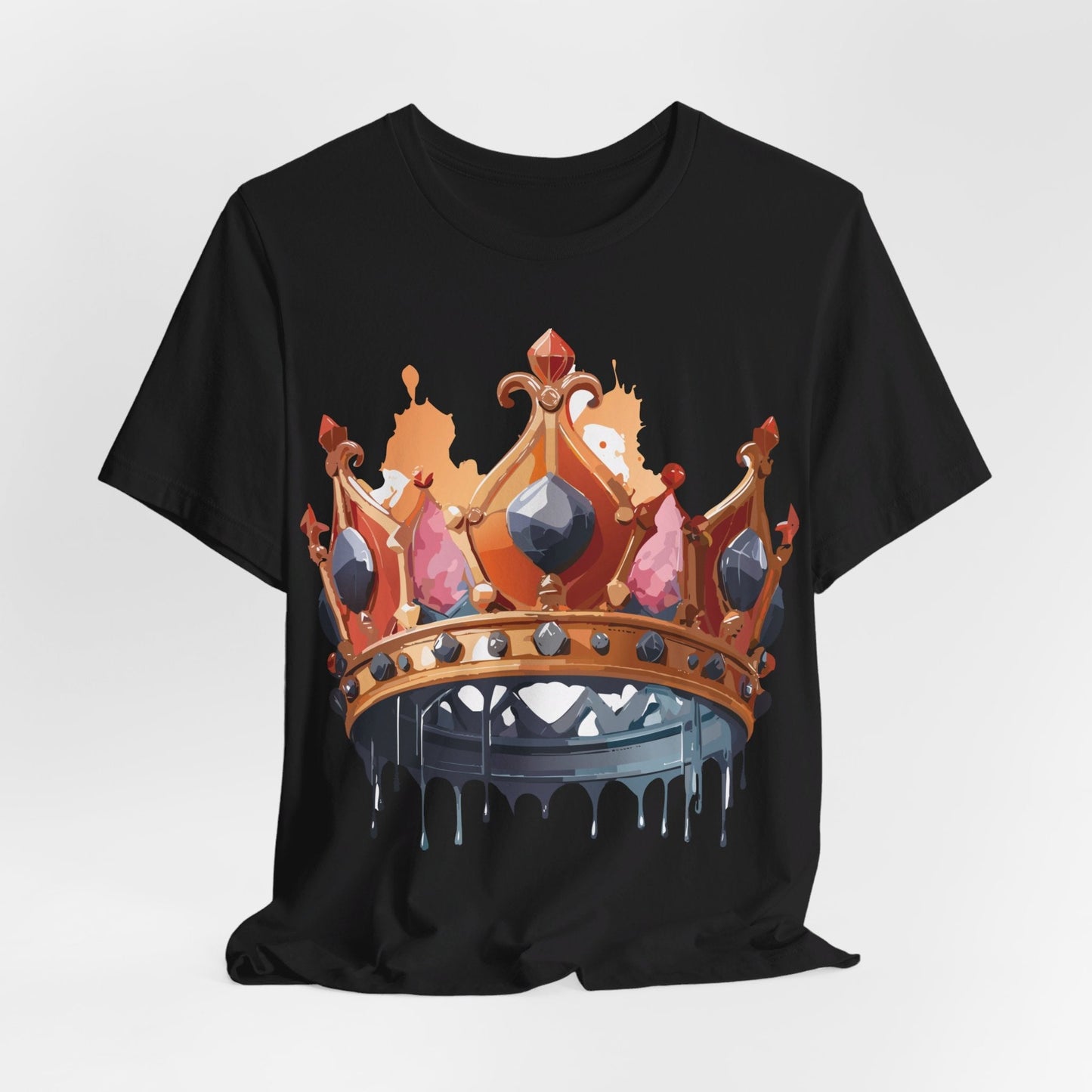 Adelpha Crown Graphic Tee Unisex Jersey Short Sleeve Art Design Vintage Inspired Shirt