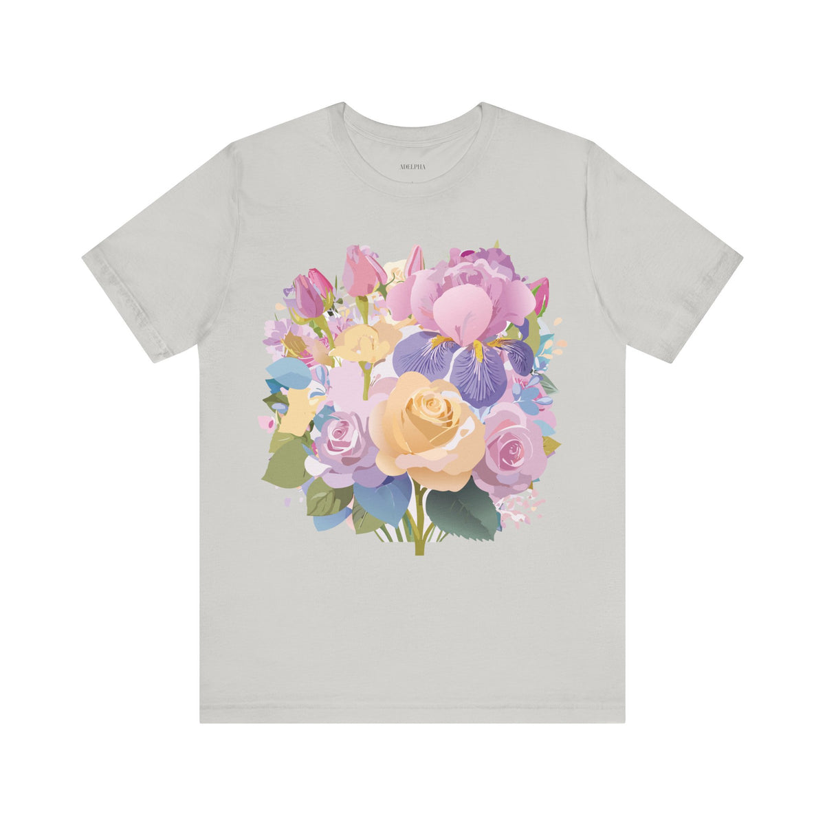Floral Graphic Tee Shirt - Bella+Canvas Unisex 100 Cotton 41