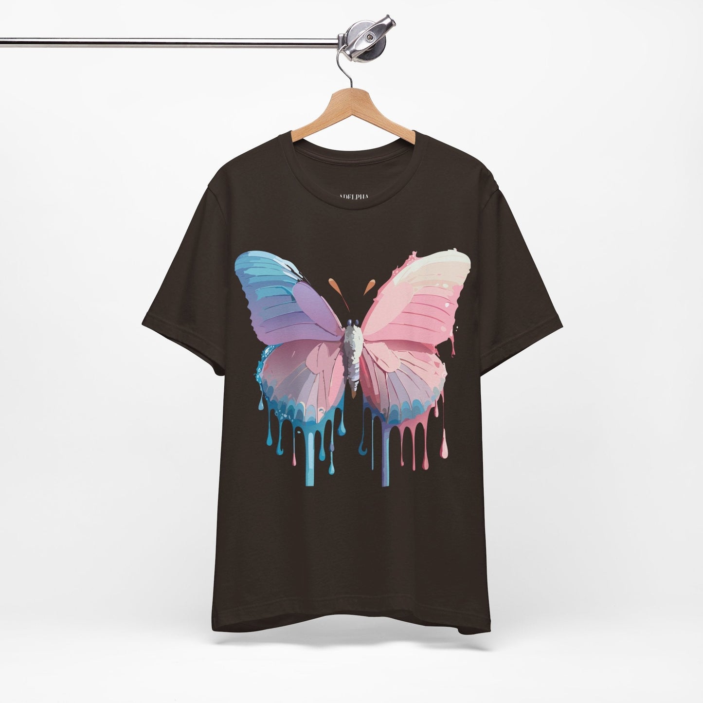 Adelpha Butterfly Graphic Tee Unisex Short Sleeve Art Design Shirt