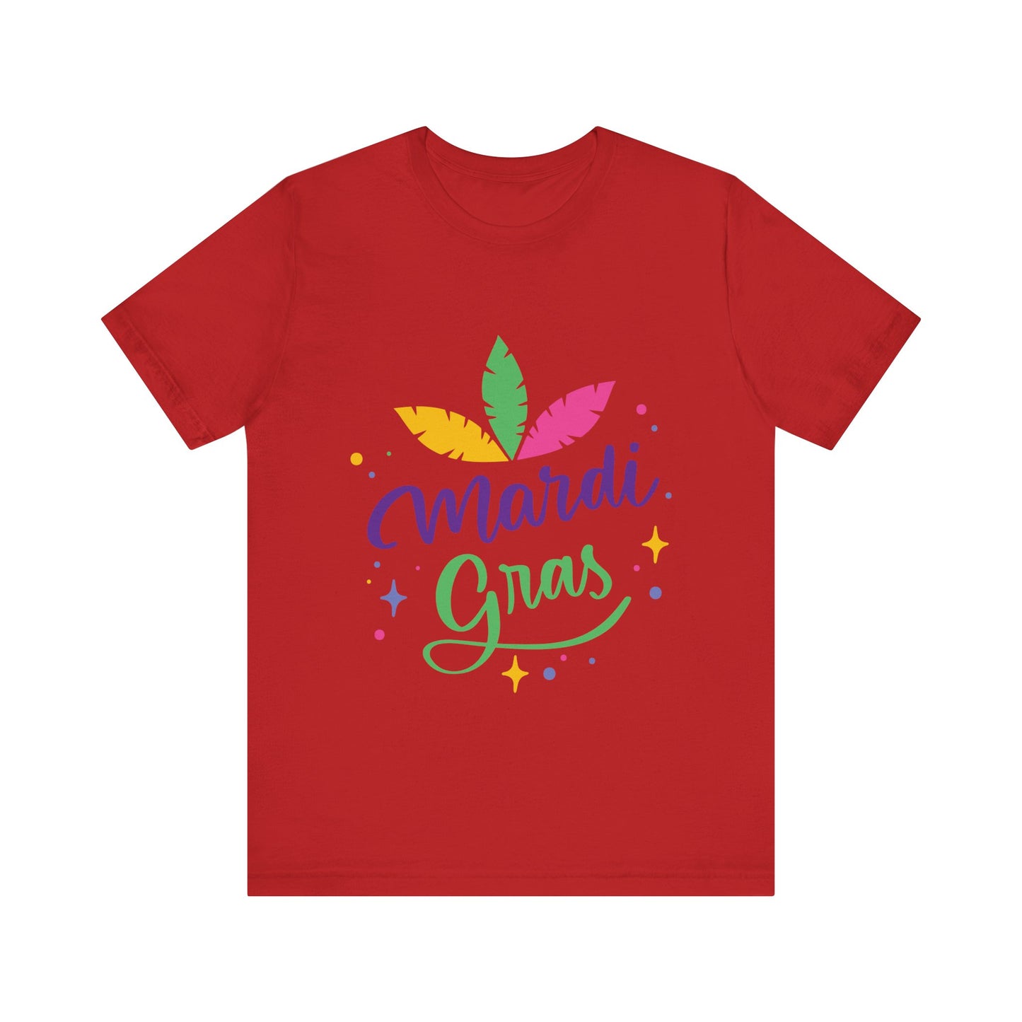 Unisex Cotton Tee Shirt for Mardi Gras