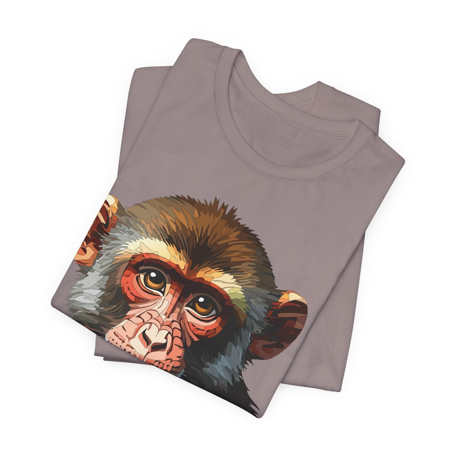 Unisex Animal Tee Shirt With Art Design Wildlife Graphic Gildan Softstyle 64000 Shirt