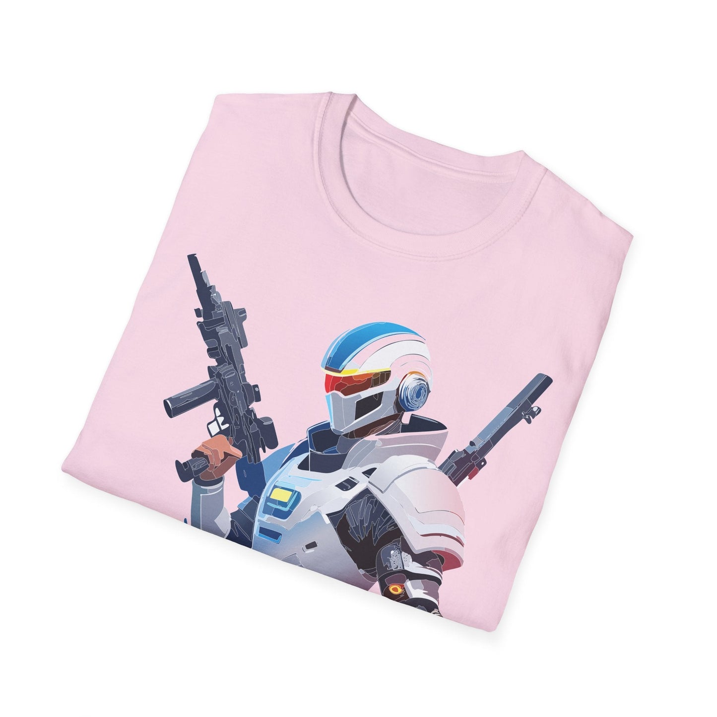 Robocop T Shirt Unisex Gildan Softstyle 64000 100 Percent Ring Spun Cotton Tee Premium
