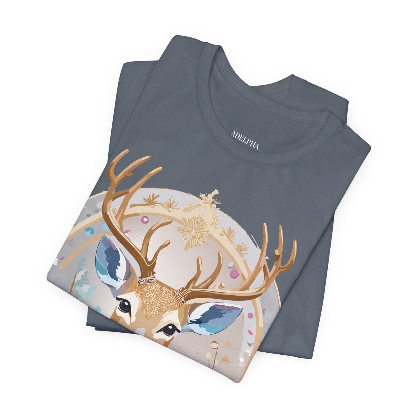 Adelpha Medallion Graphic Tee Unisex Short Sleeve Jersey Shirt Premium Vintage Inspired Artwork