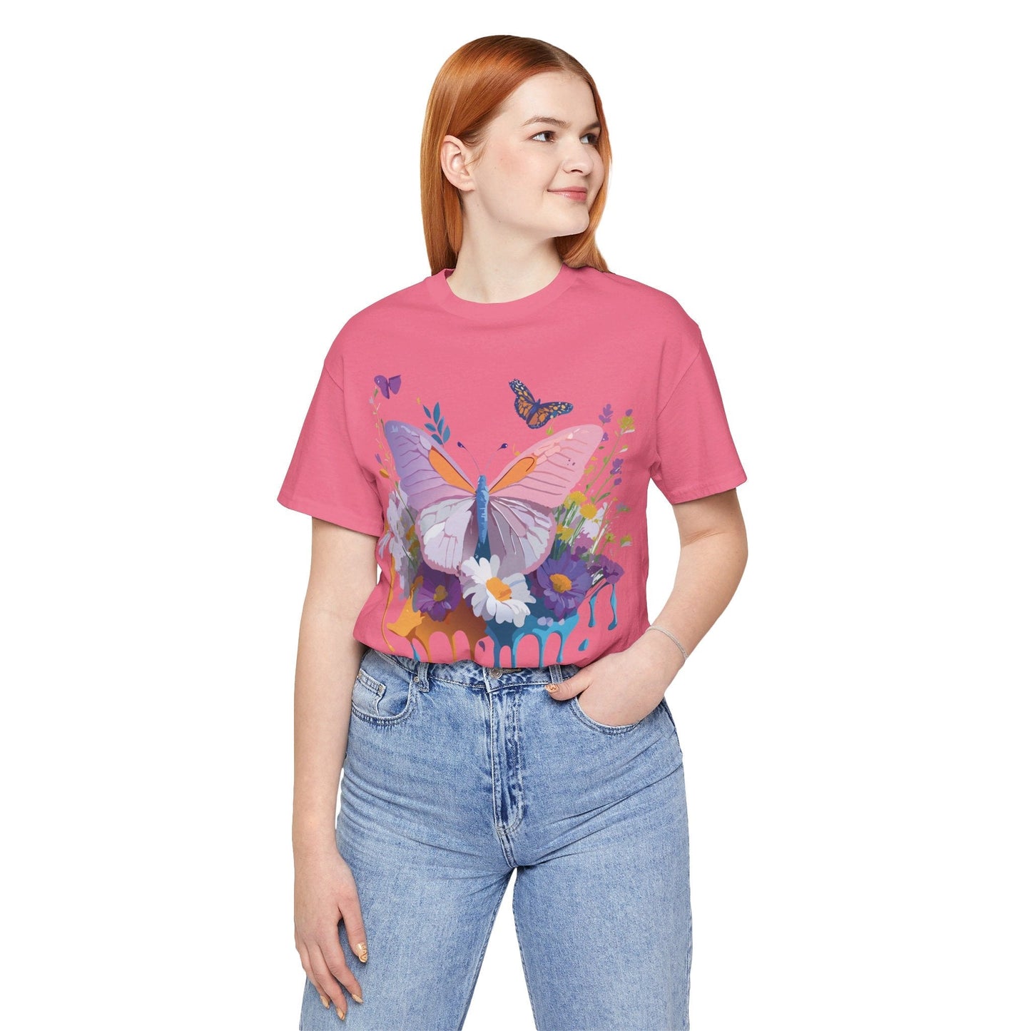 Adelpha Butterfly Graphic Tee Unisex Short Sleeve Shirt Premium Artwork