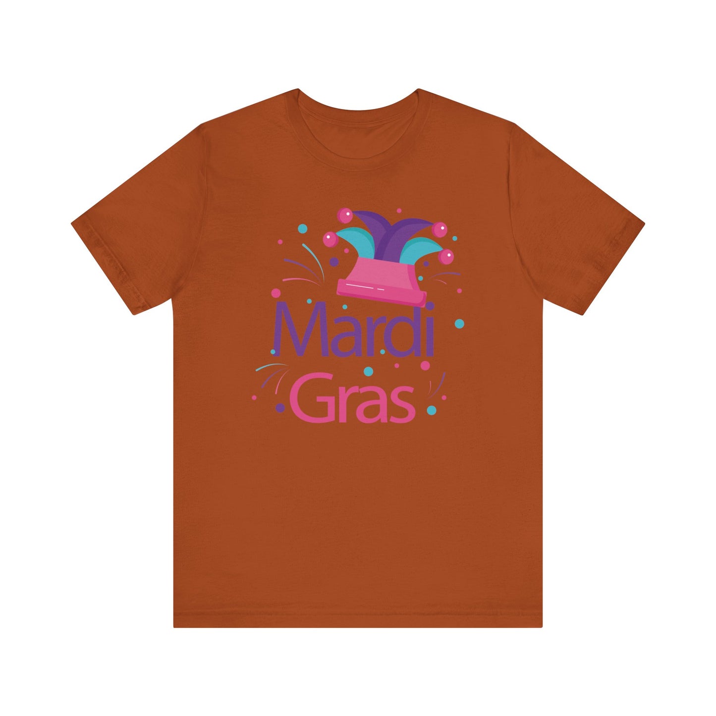 Unisex Cotton Tee Shirt for Mardi Gras