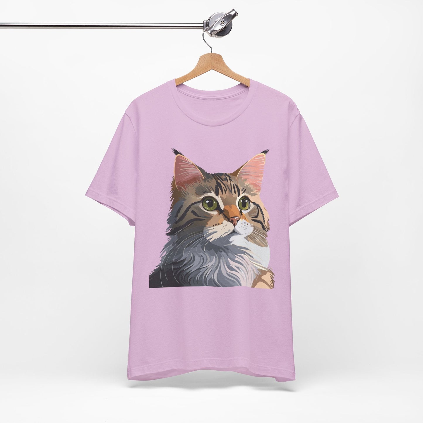 Unisex Animal Shirt Art Design Tee With Wild Animals Short Sleeve Comfort Wear Everyday