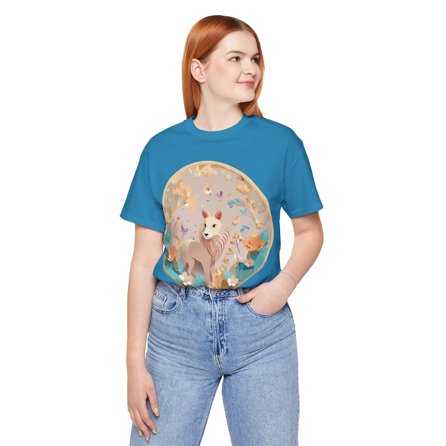 Unisex Graphic Tee With Original Vintage Inspired Art By Adelpha Premium Short Sleeve Casual Shirt