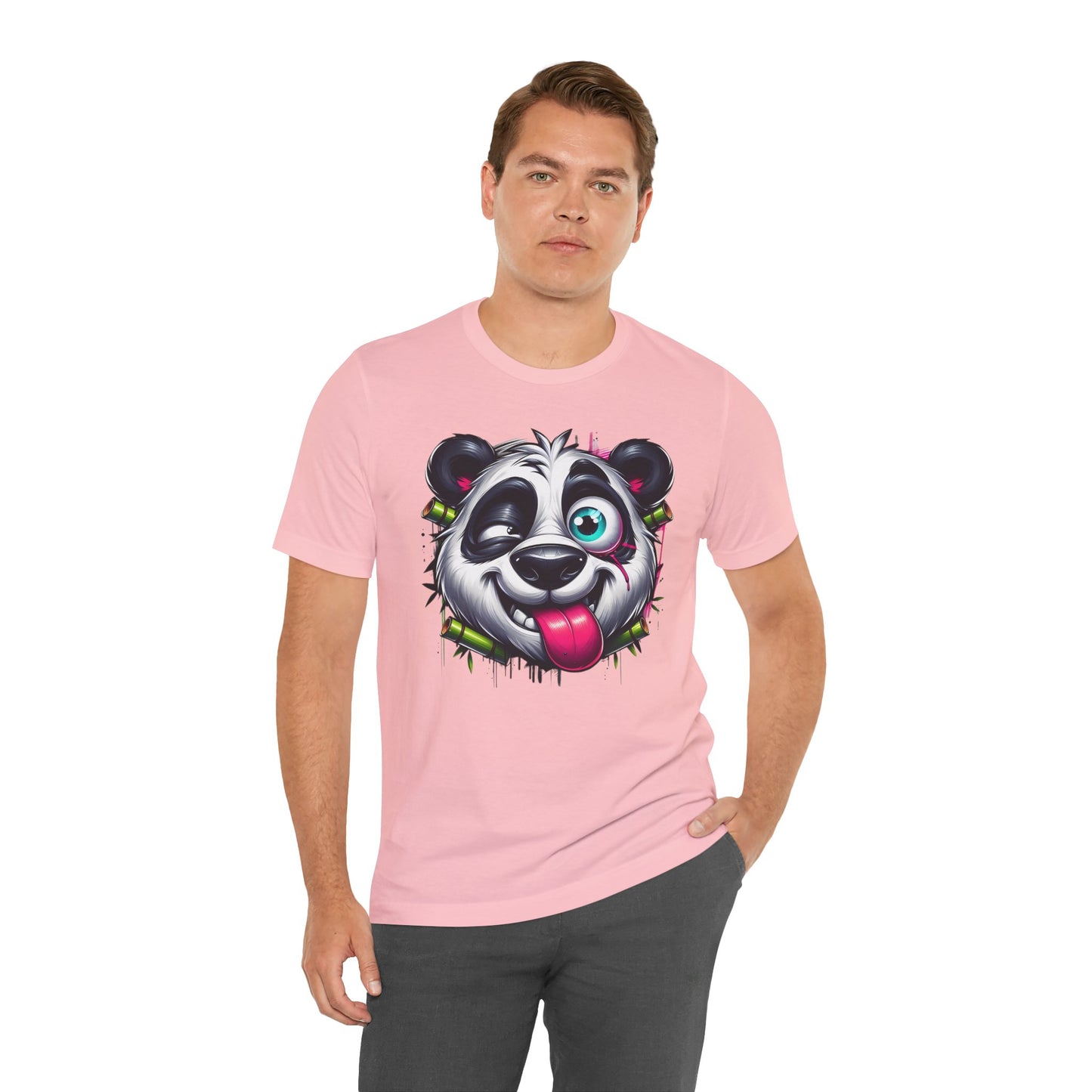 DiDi Panda Shirt, Funny Animal T-Shirt, Cartoon Top, Funny Panda Tee Shirt, Animal Tees, Art Design T-Shirt, Graphic Tee