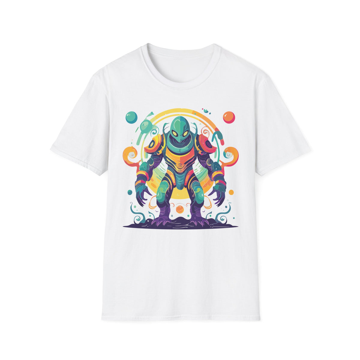 Alien Cosmos Graphic Tee Gildan Unisex 100 Cotton Tee Shirt a13