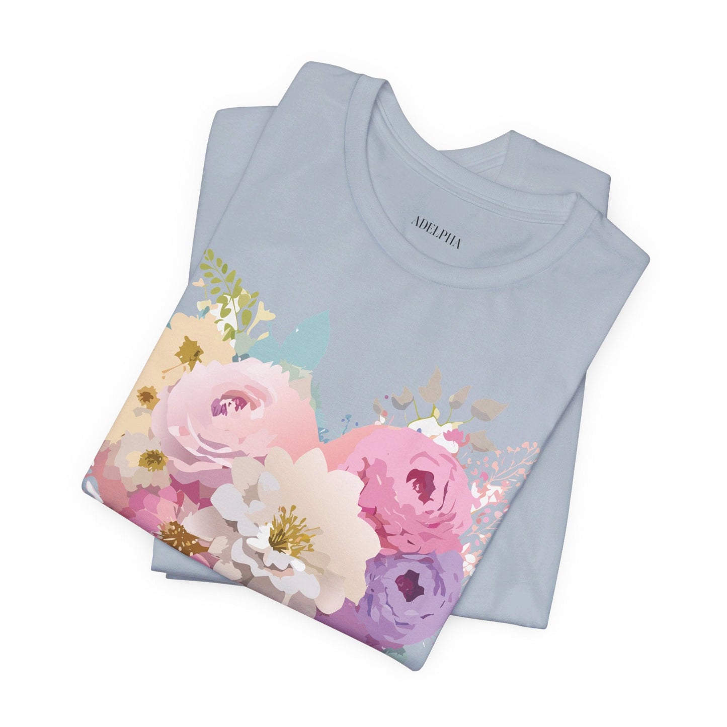 Valentine Graphic Tee Unisex Short Sleeve Shirt With Adelpha Vintage Artwork Design