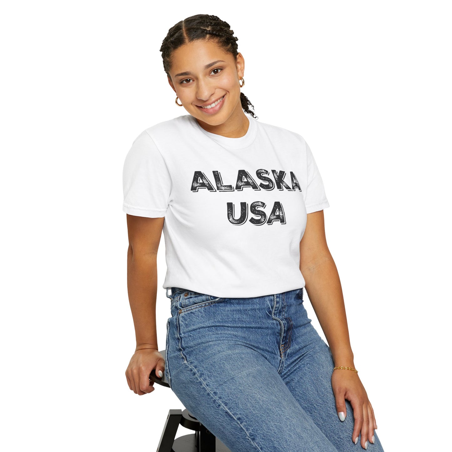 Alaska USA Graphic Unisex 100 Cotton T-Shirt c3
