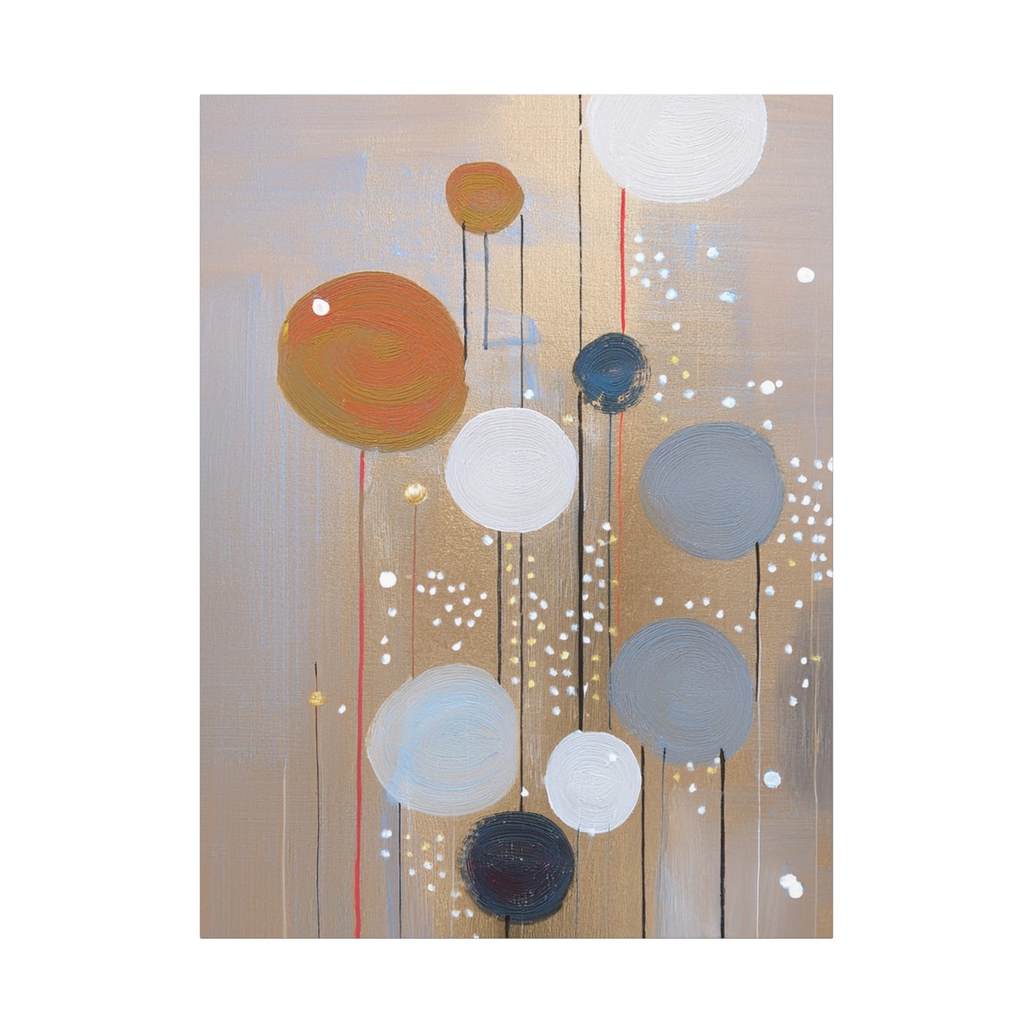 Abstract Oil Painting Print Canvas 20x24,20x30,24x30 24x32,24x36,30x40 32x48,36x48,40x60 Pine-Wood Inner Frame ABS-104