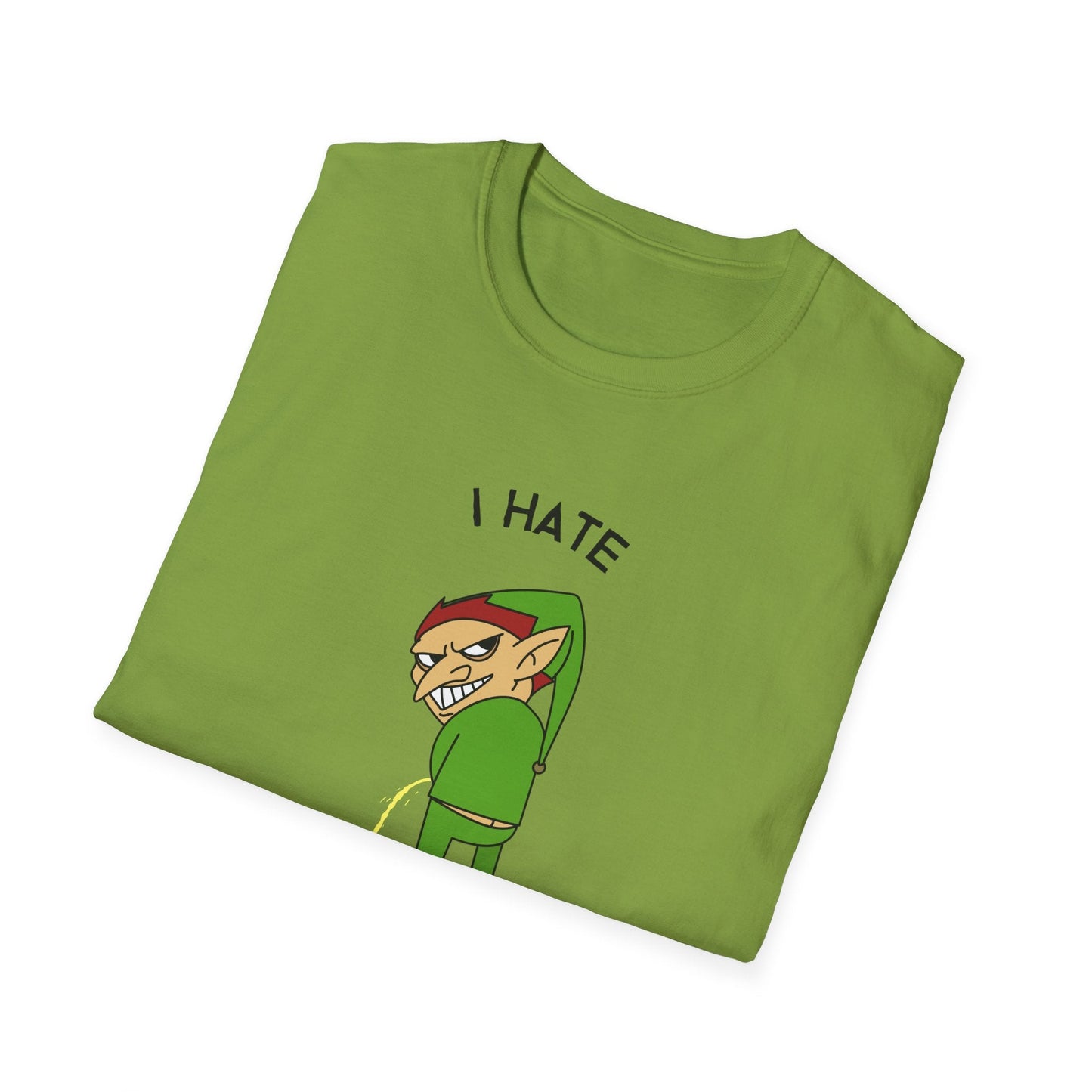 Unisex Easter T Shirt With Art Design Softstyle 100 Percent Ring Spun Cotton Lightweight Tee