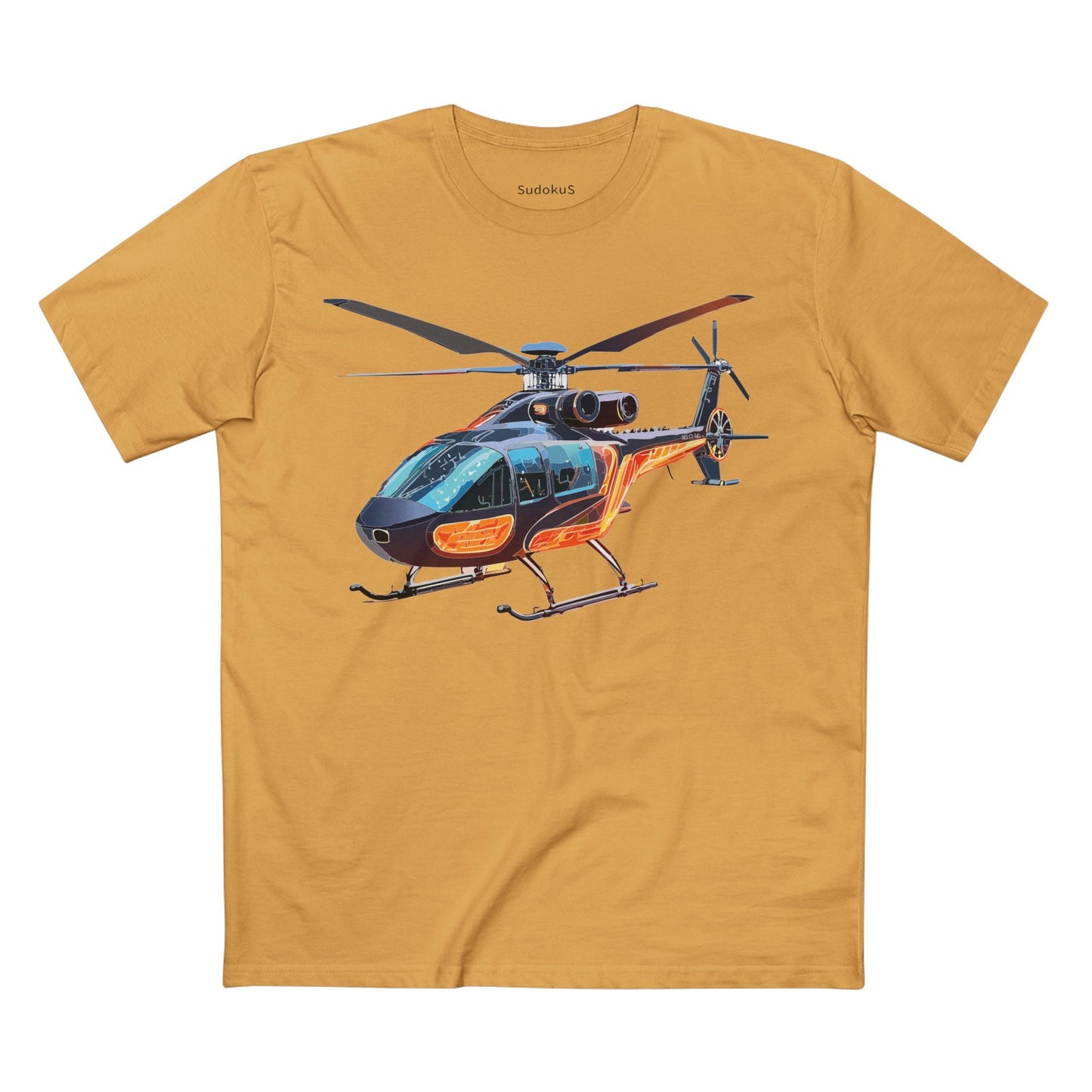Chopper Graphic Unisex 100 Cotton Staple Tee 7
