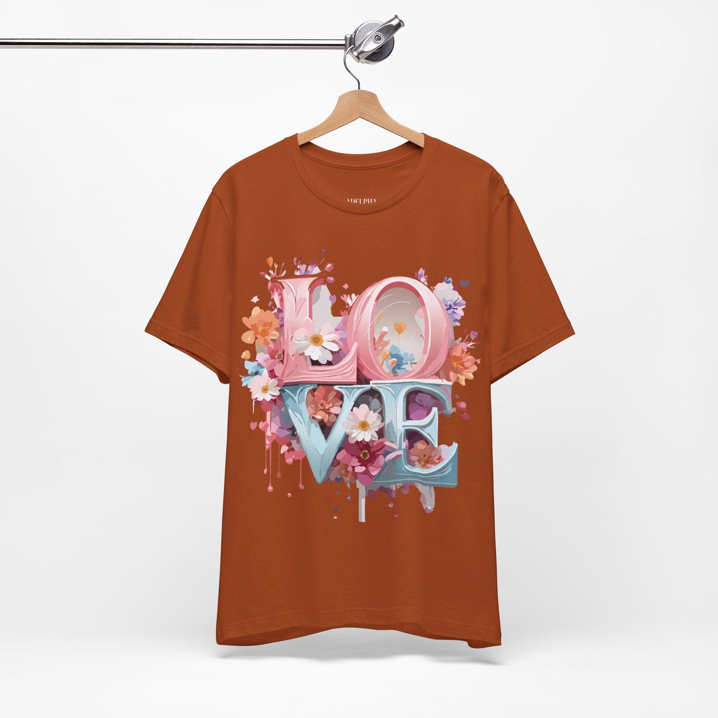 Adelpha Graphic Tee Unisex Jersey Short Sleeve Vintage Inspired Artwork Valentine Shirt