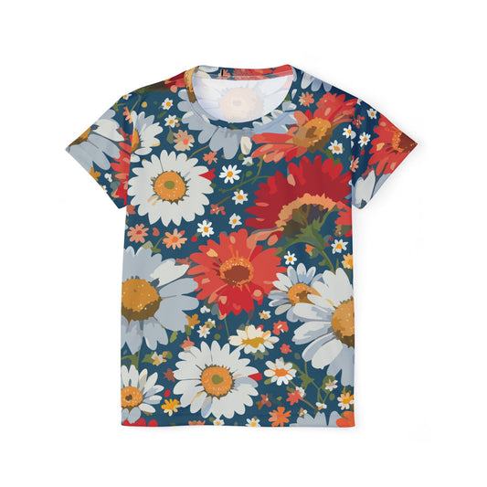 Floral Print Shirt, Shirt with Flowers