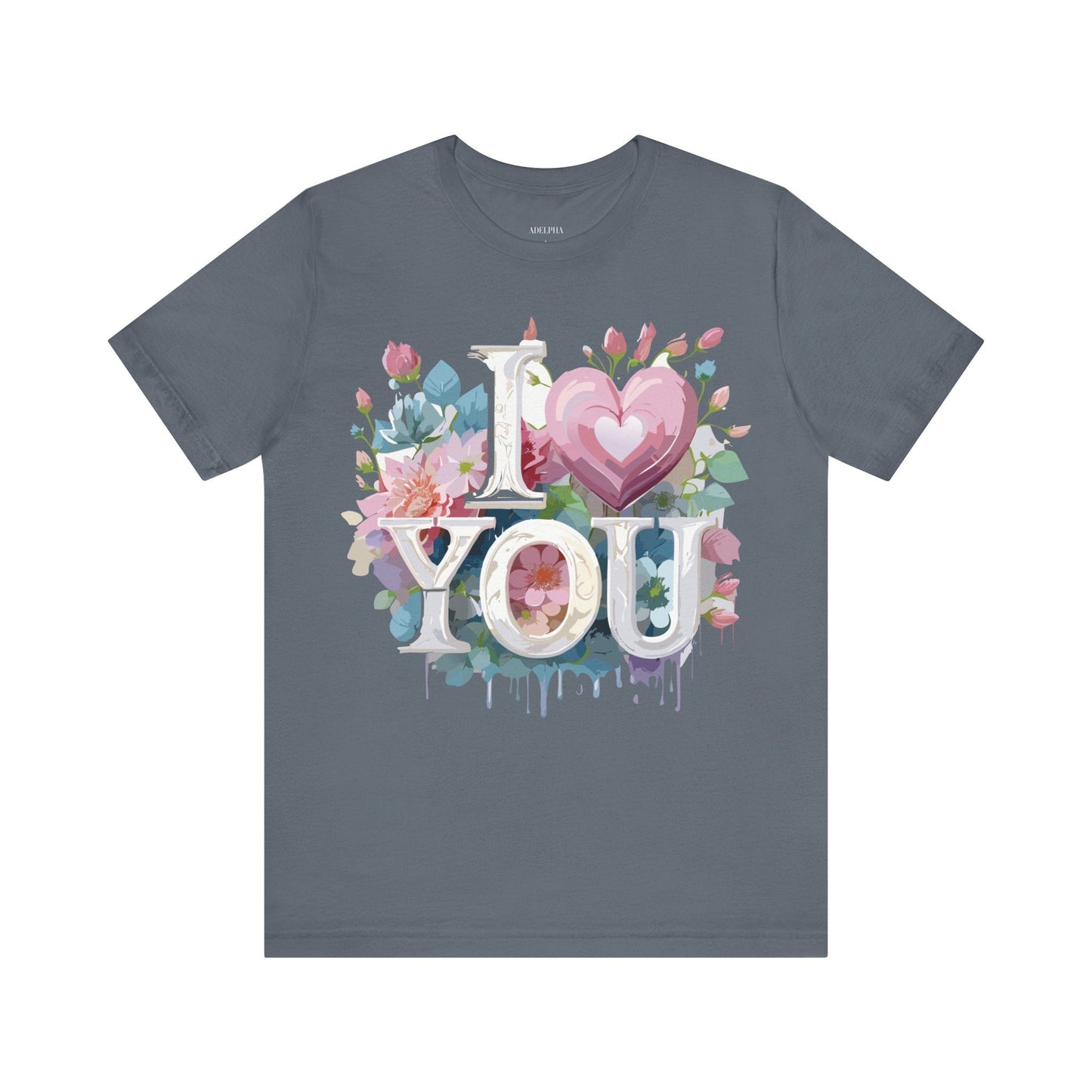 Valentine Graphic Tee Unisex Jersey Short Sleeve Vintage Inspired Art Design Adelpha